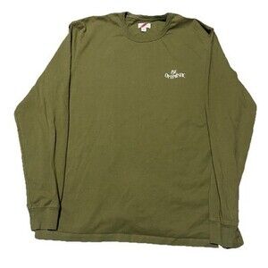 Best Made Co Supima Cotton Long Sleeve T-Shirt 2XL Olive Green Heritage Offgrid